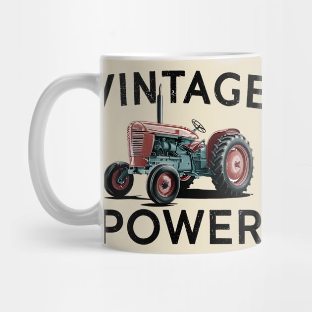 Old Tractor by TaevasDesign